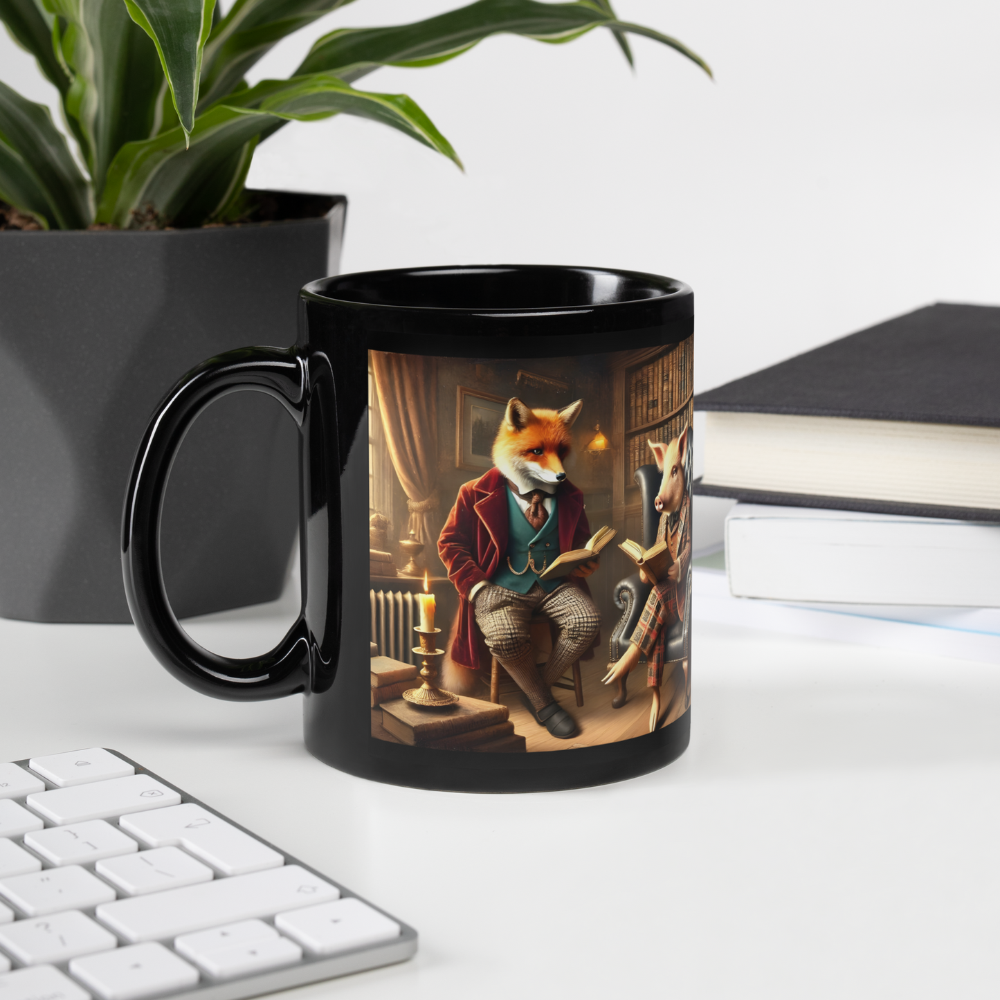 The Fox & The Pig: Conquer the World Mug