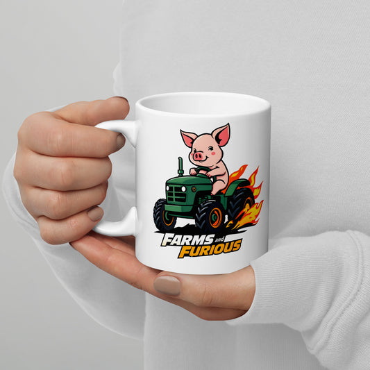 Furious Bacon Hot Drinks Mug