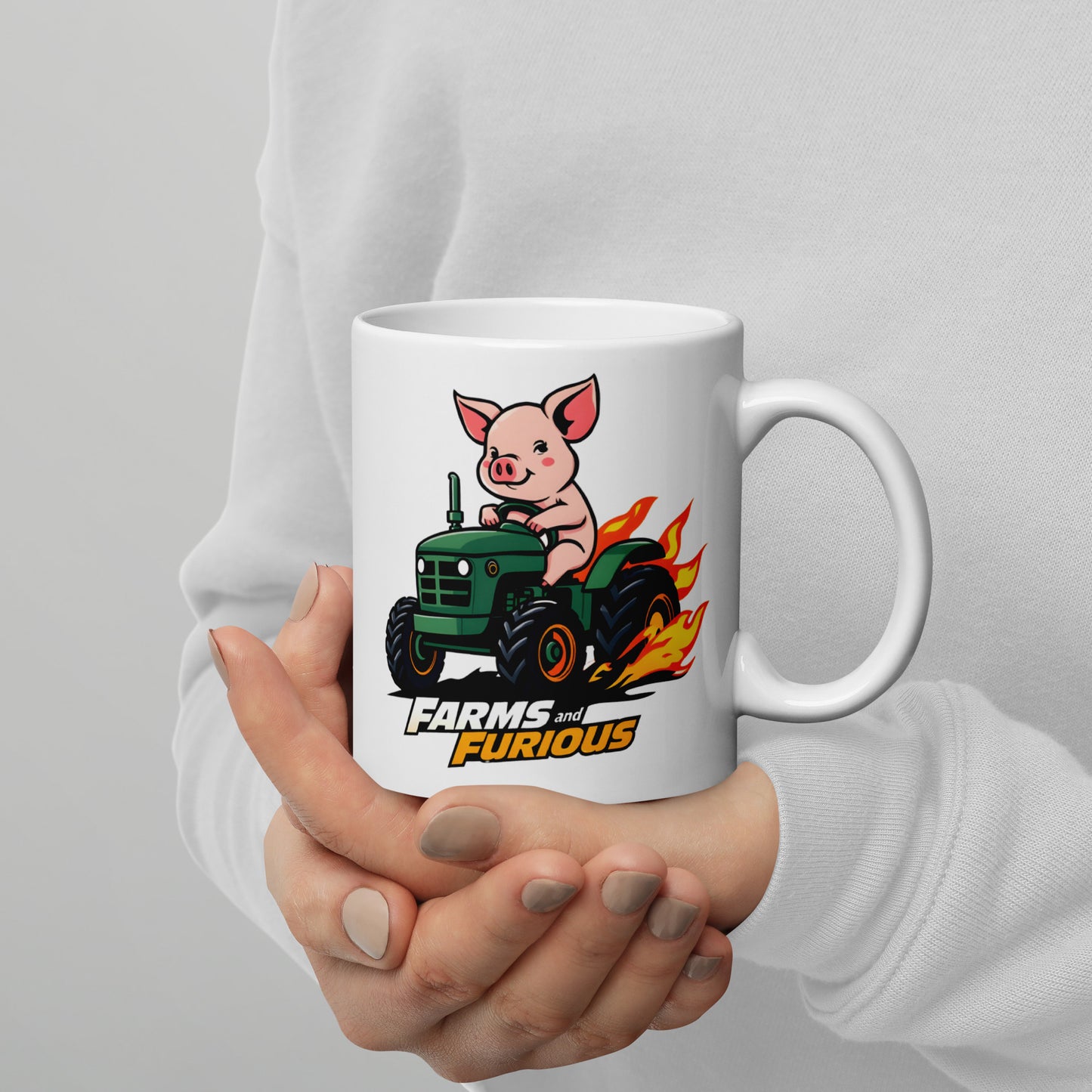 Furious Bacon Hot Drinks Mug